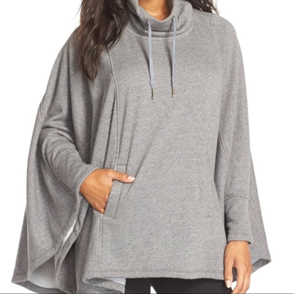 UGG: FLEECE PICHOT Double Knit CAPE PONCHO - Picture 15 of 16